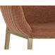 Lucano Belfast Rust Dining Armchair